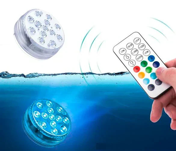 ✨Kit de iluminación para piscinas💦 - Inalámbrico con control remoto✨ - Envío Gratis